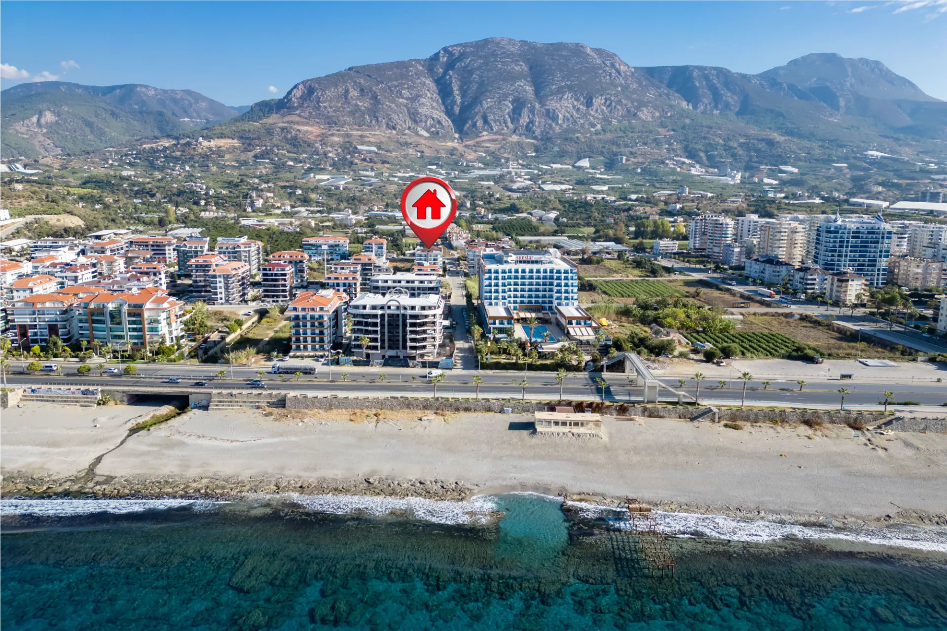Antalya Alanya'da Satılık Lüks 3+1 Daire