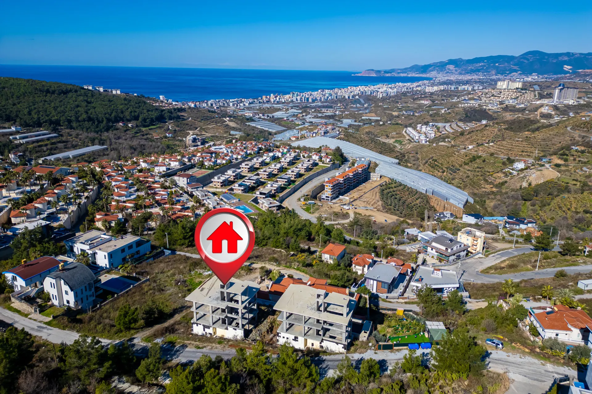 Antalya Alanya Kargıcak'ta Satılık Villa