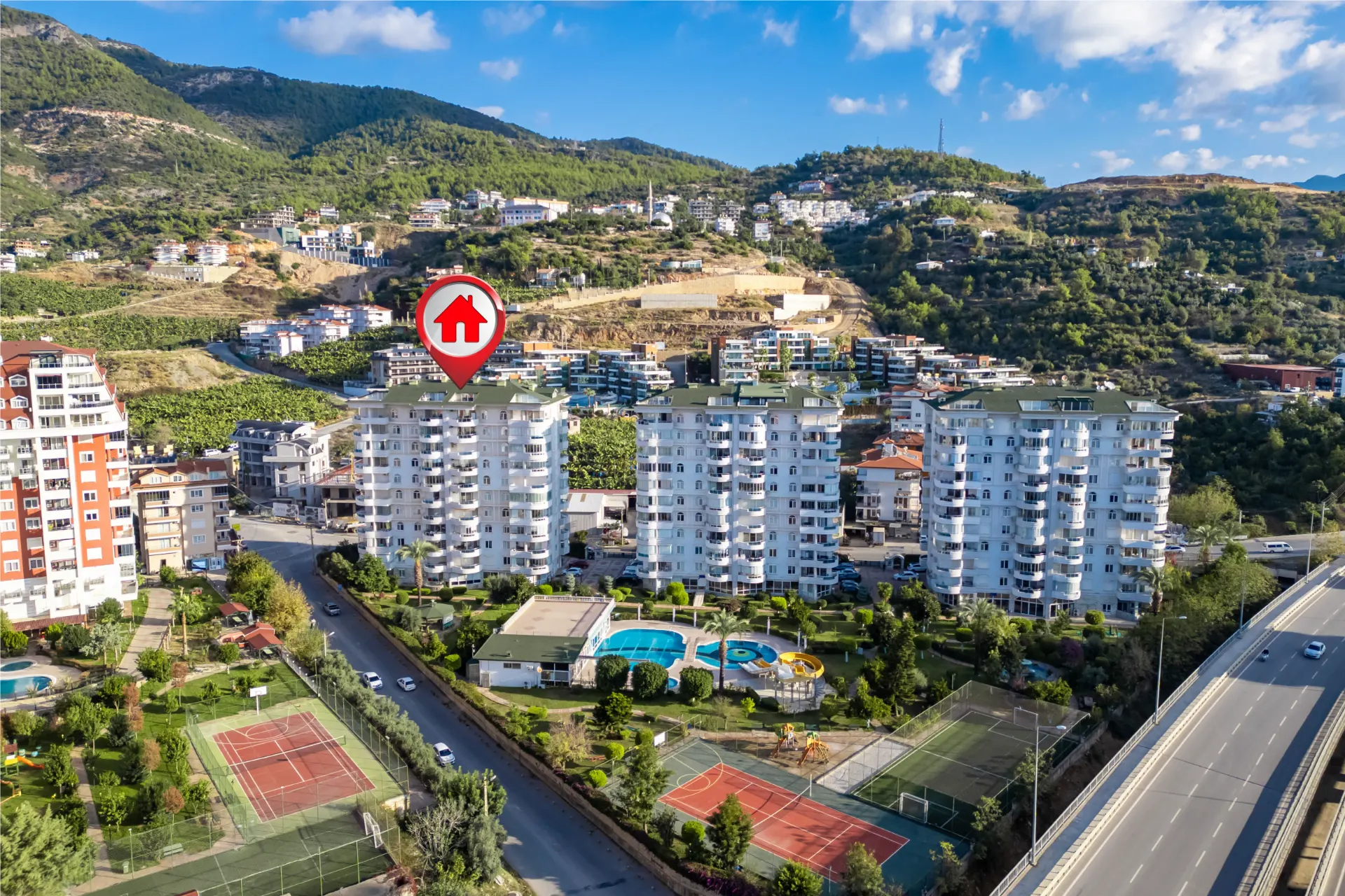 Antalya Alanya Cikcilli'de Satılık Daire