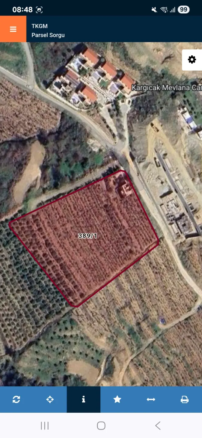 Antalya Alanya Kargıcak'ta Satılık Villa İmarlı Arsa