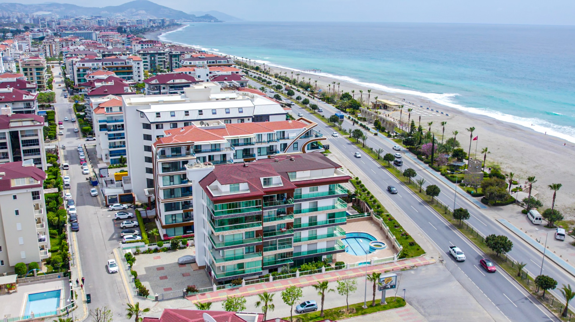 Antalya Kestel'de Denize Sıfır Satılık Dubleks Daire