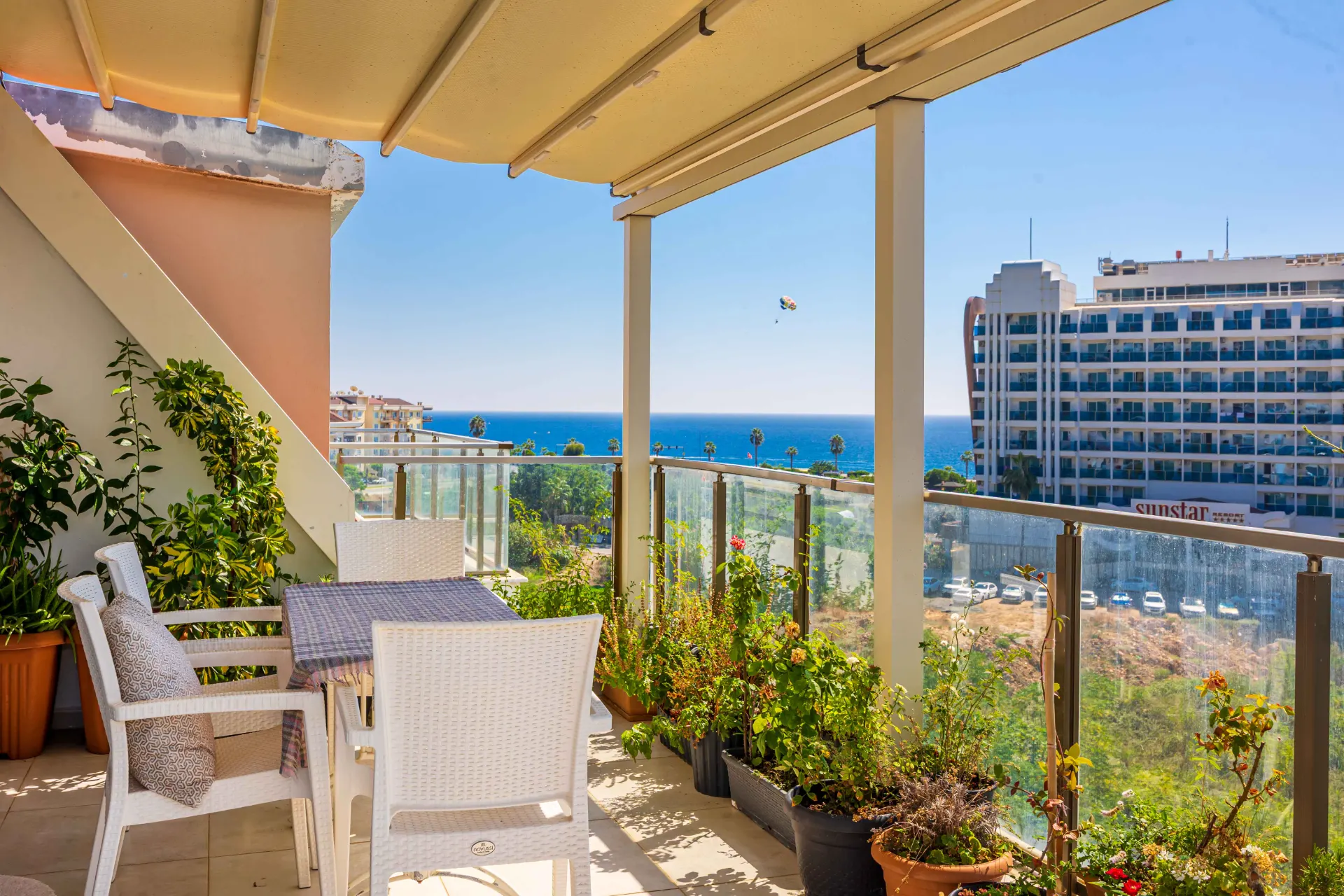 Lüks 4+1 Daire Satılık Alanya Deniz Manzaralı