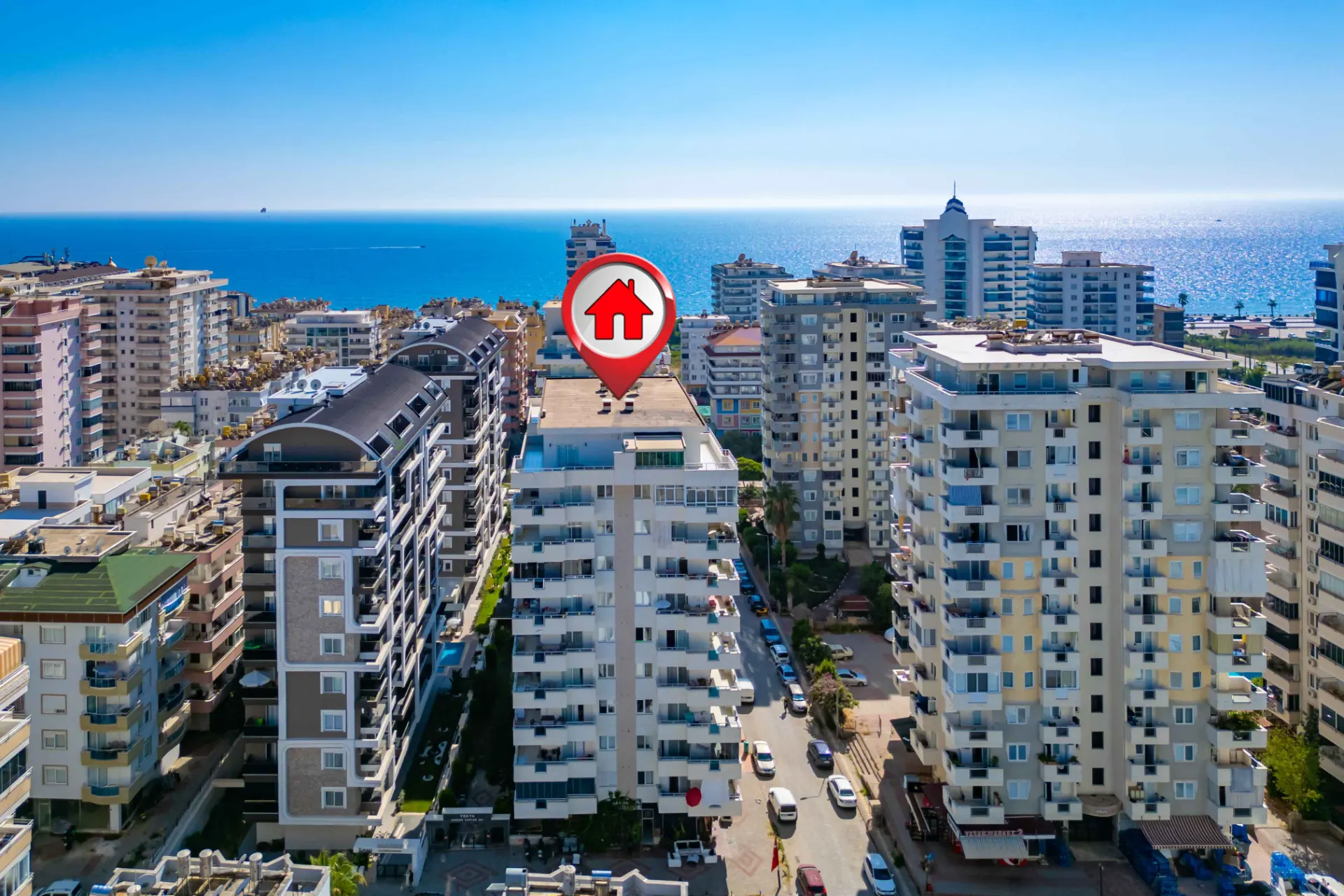 Antalya Alanya Mahmutlar'da Satılık 2+1 Daire