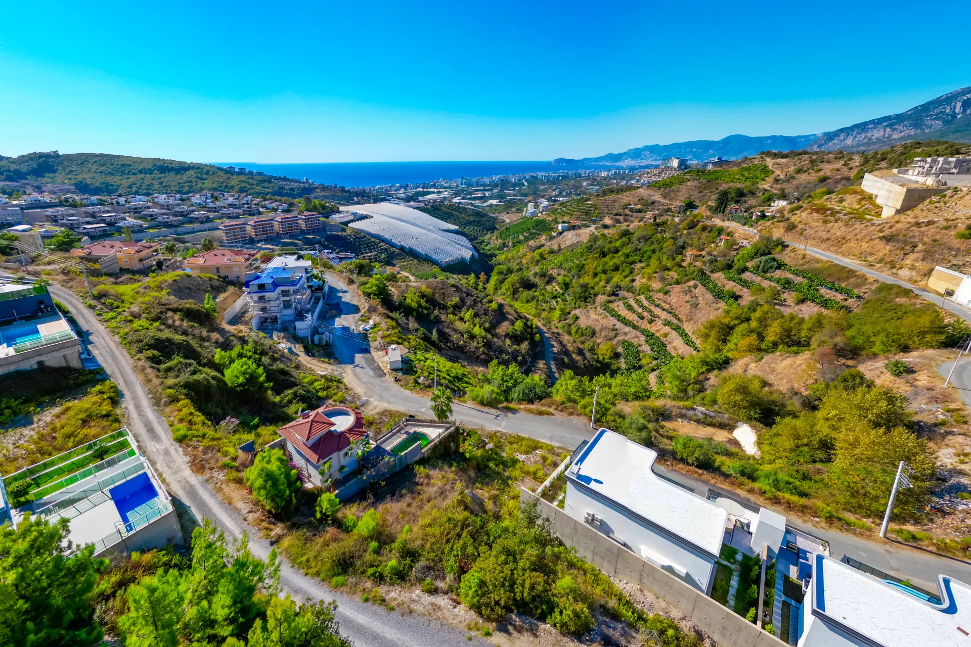 Antalya Alanya Kargıcak'ta Satılık Villa İmarlı Arsa