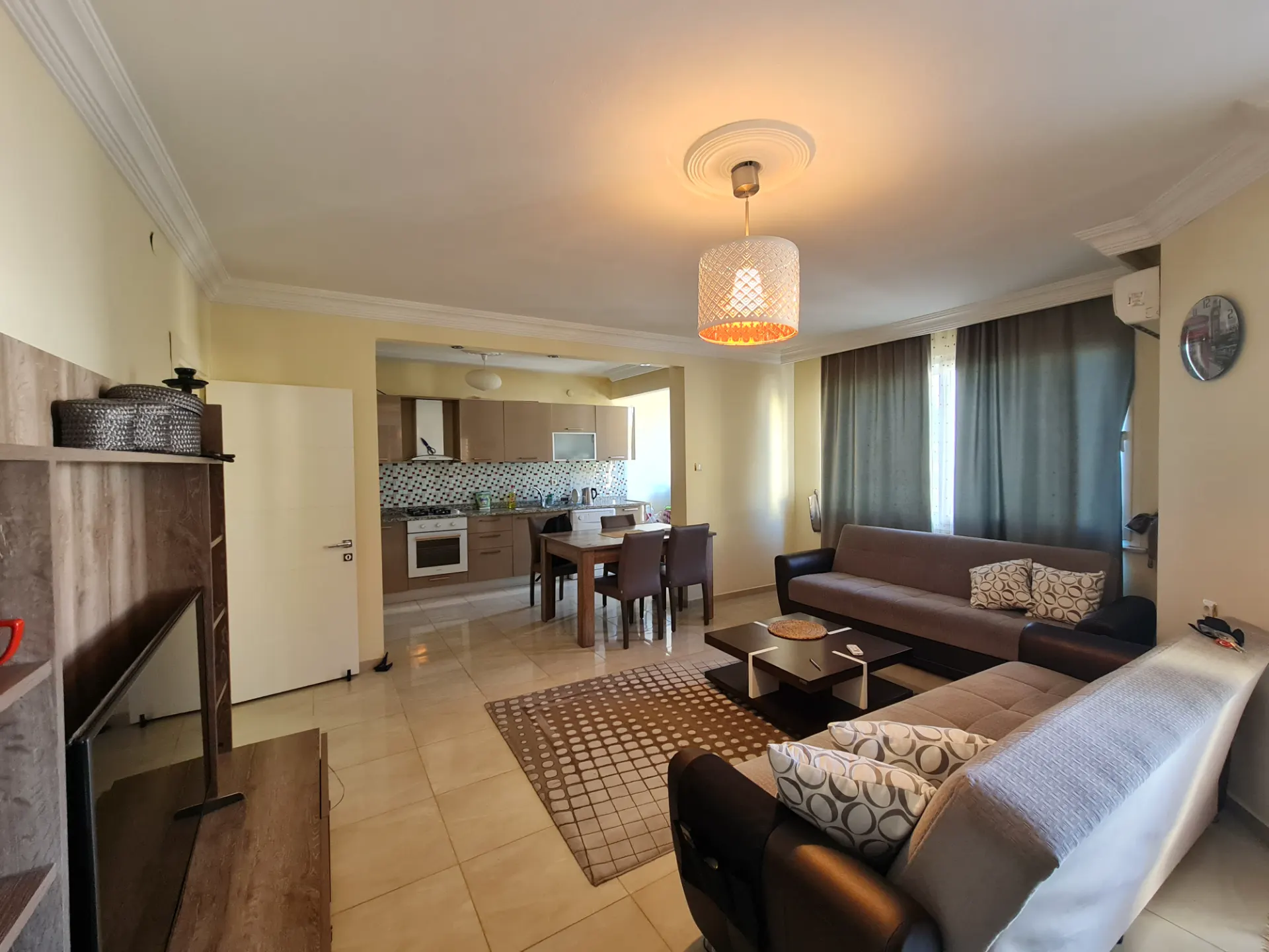 2+1 Daire, Alanya Merkez'de Kleopatra Plajı'na 400m