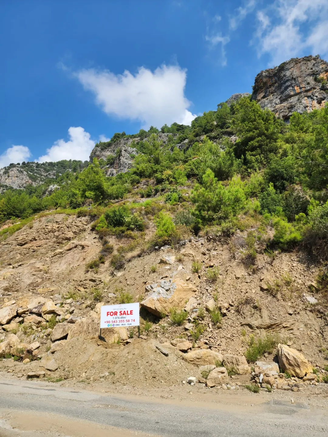 Tepe’de Satılık 1.000 m² Villa Arsası | Alanya