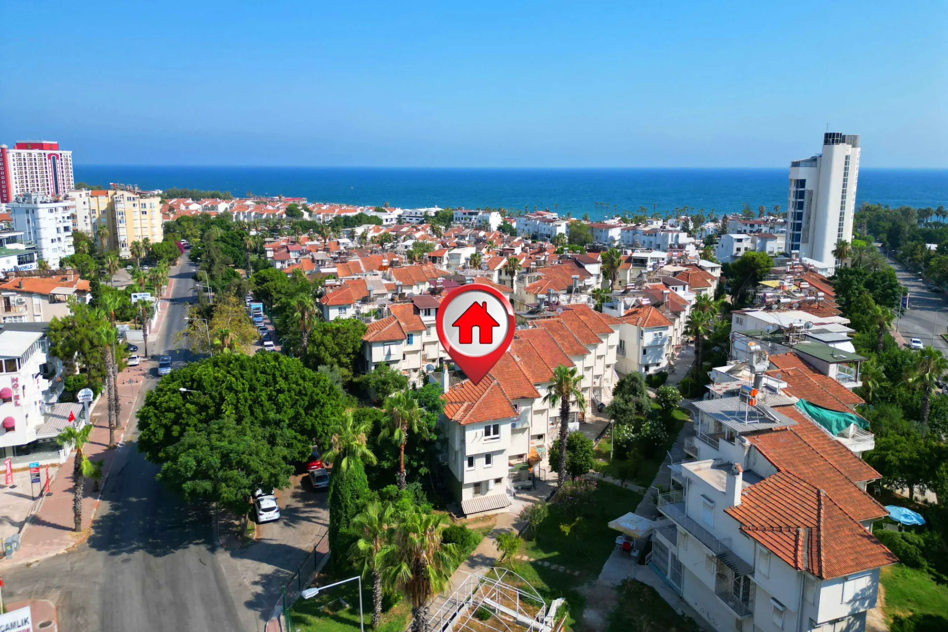 Sahile 500 Metre Mesafede, Site İçerisinde Kiralık 2+1 Daire
