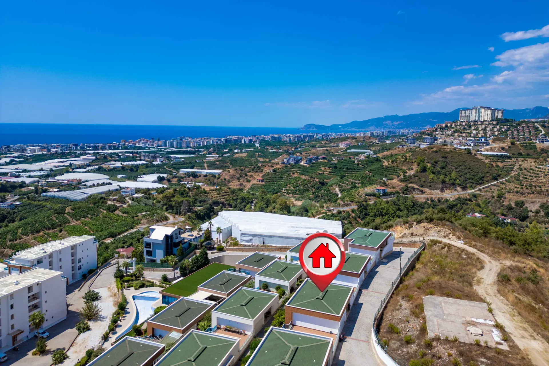 Antalya Alanya Kargıcak'ta Satılık 4+1 Villa