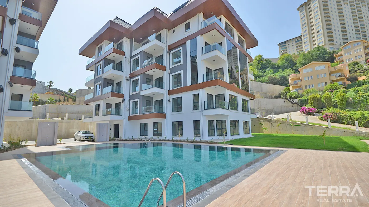 ALANYA KARGICAK’TA GOLD CITY İMKÂNLARINA SAHİP LÜKS 1+1 SATILIK DAİRE