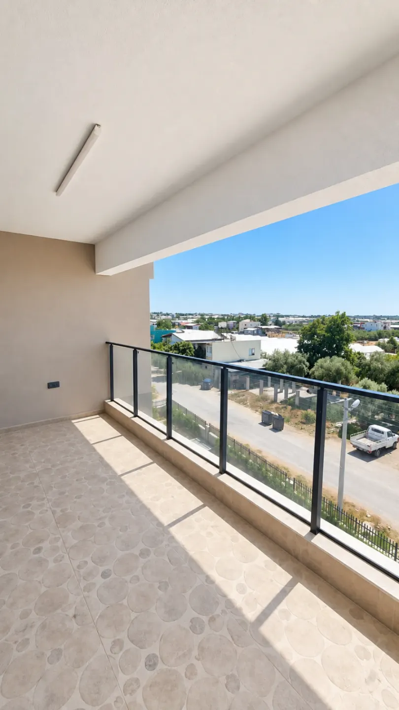 AKSU GÜZELYURT'TA SIFIR, HAVUZLU 2+1 KİRALIK DAİRE