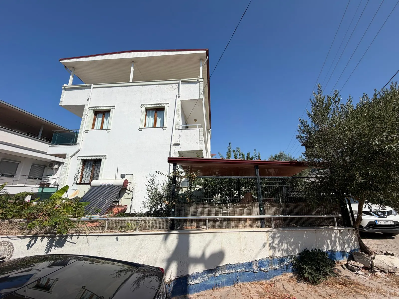 Seferihisar Ürkmez, teraslı Full Deniz Manzaralı Satılık Dublex Daire 2+1