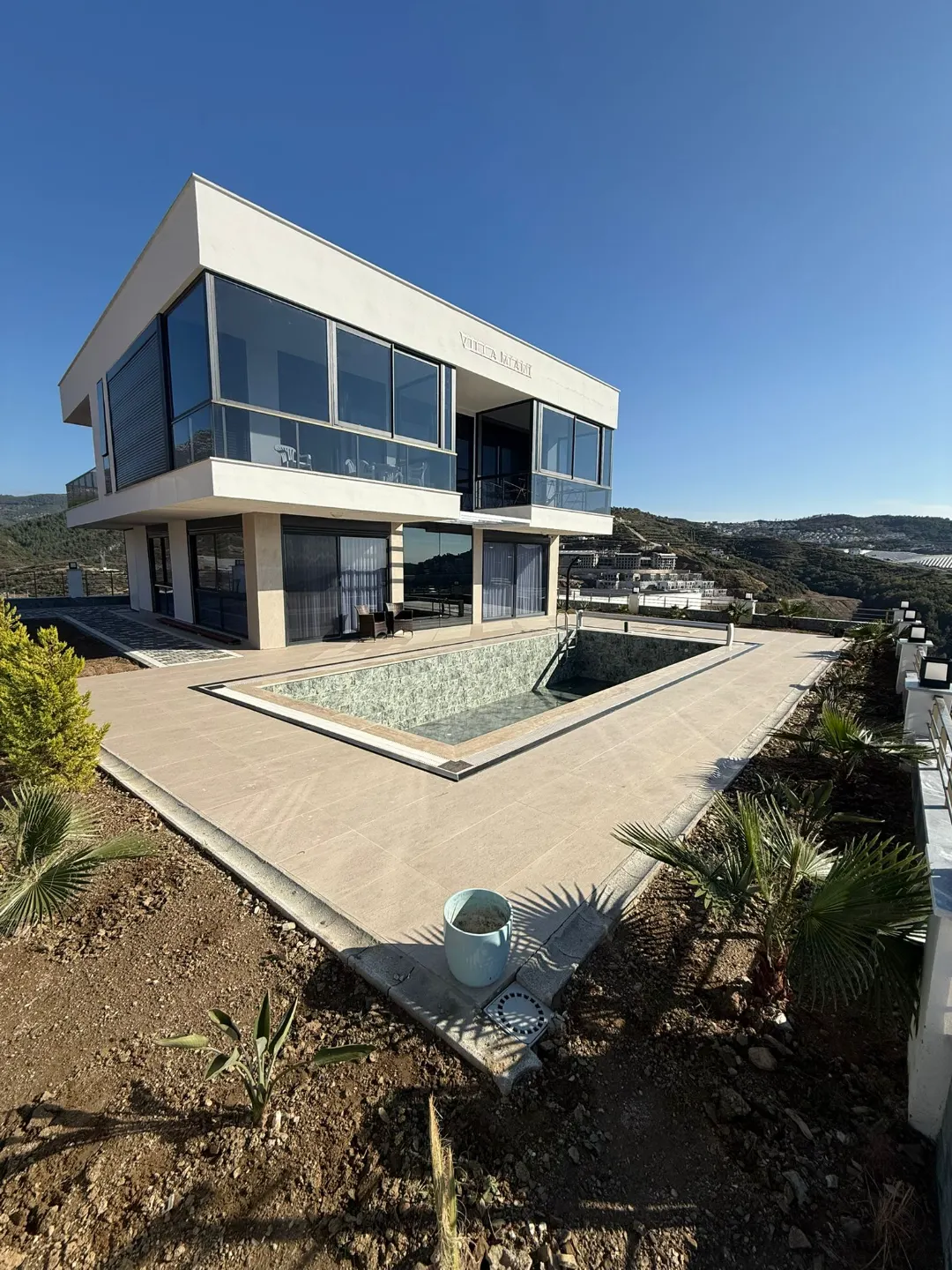 Luxury 3+1 Villa with full Seaview and Castle view in Kargicak, Alanya
