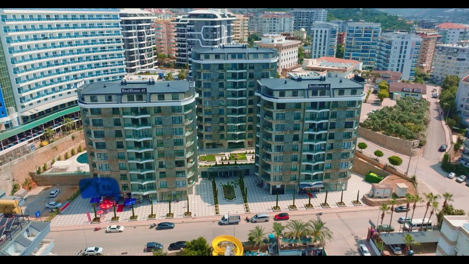 ALANYA TOSMUR'DA ULTRA LÜKS SİTEDE MOBİLYALI UZUN DÖNEM KİRALIK