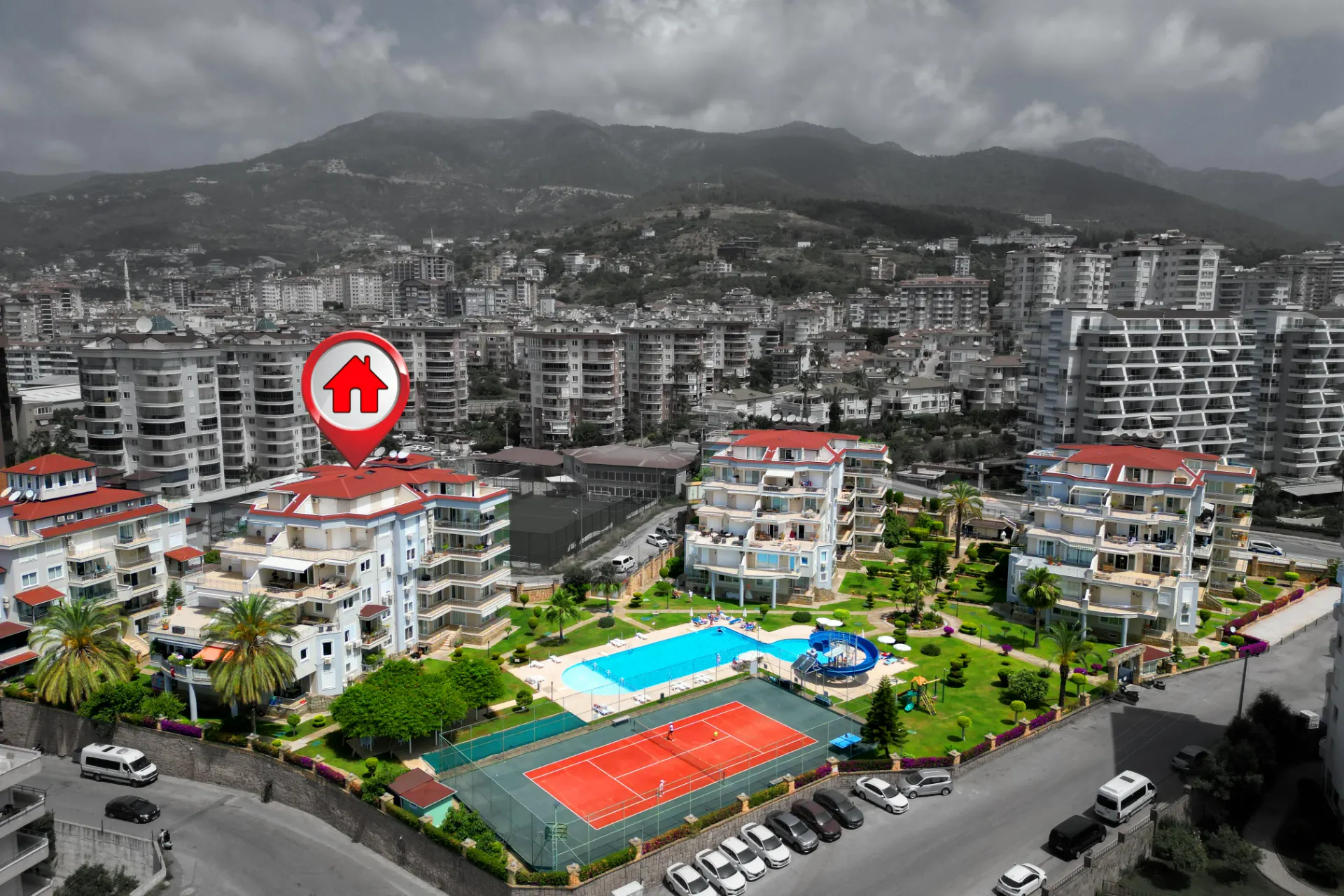 2+1 Wohnung zum Verkauf in Alanya Cikcilli