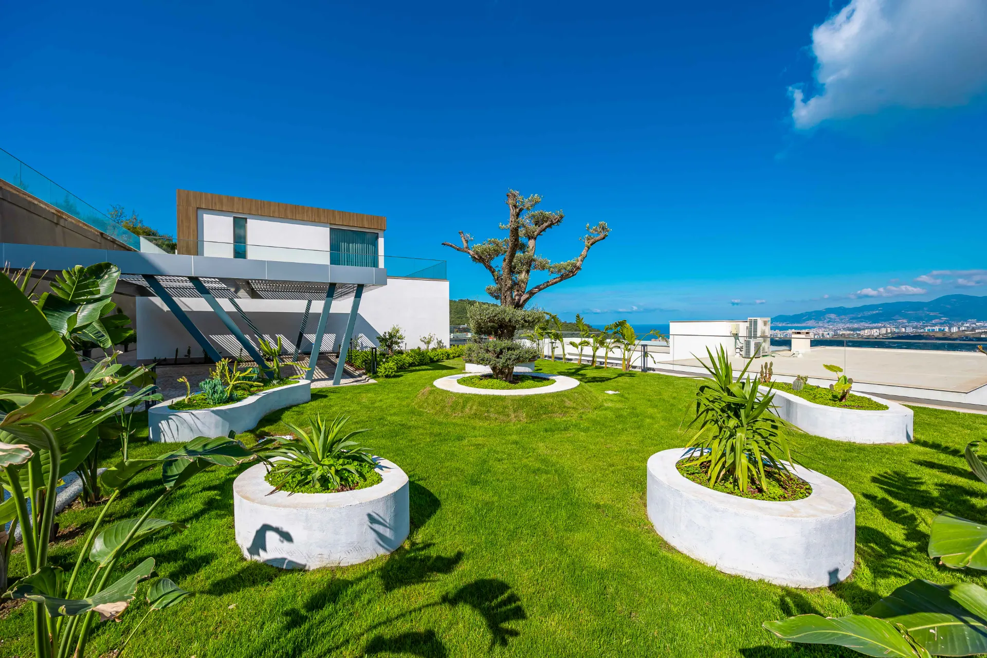 Satılık 4+1 ful eşyalı lüks villa Kargıcak Alanya