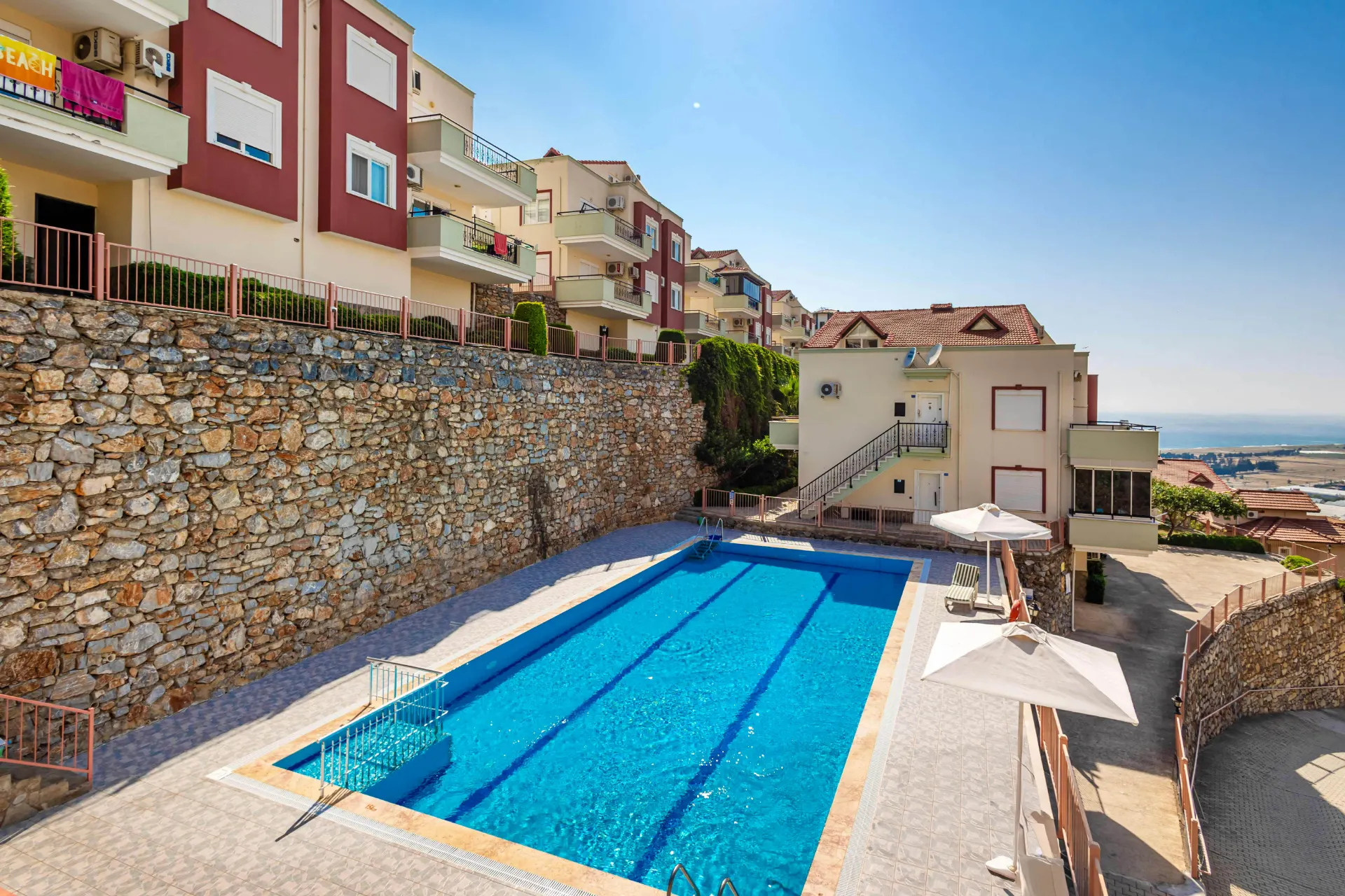 Gazipaşa Orchard View sitesi'nde bahçeli satılık 2+1 daire
