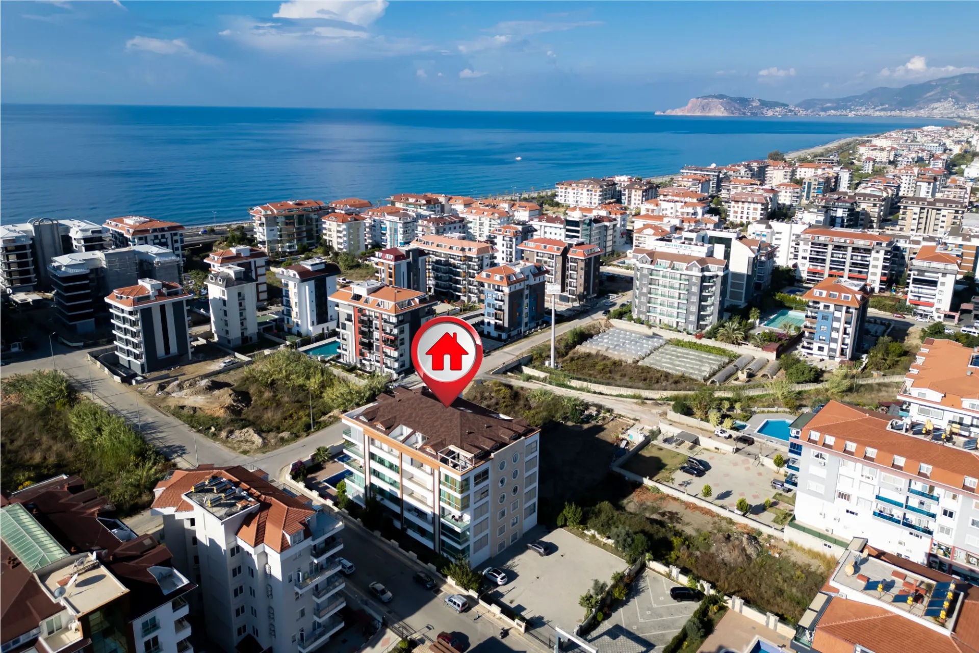 Antalya Alanya'da Satılık Lüks 3+1 Daire