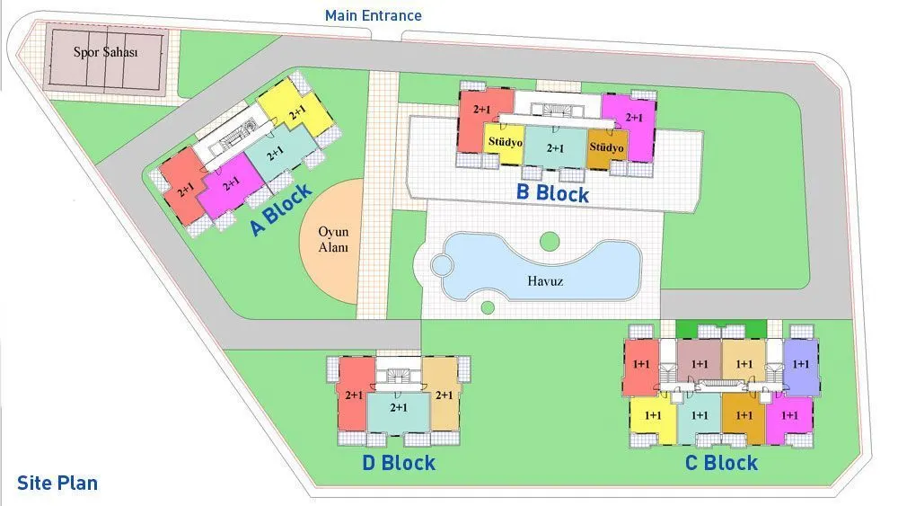 Orion Park 2+1 Satılık Daire