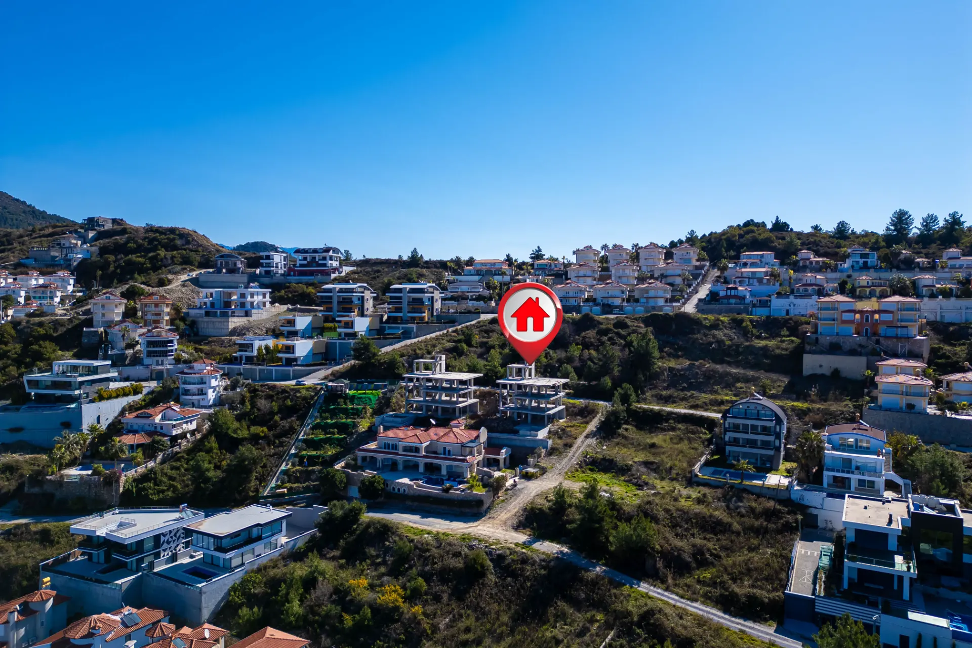 Antalya Alanya Kargıcak'ta Satılık Villa