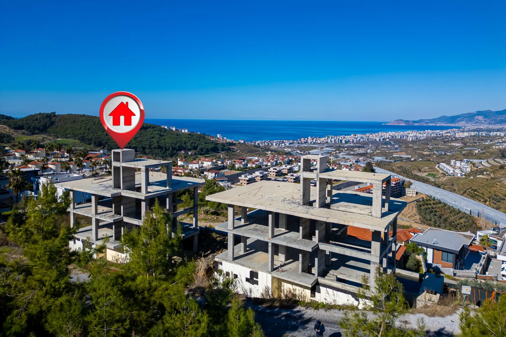 Antalya Alanya Kargıcak'ta Satılık Villa