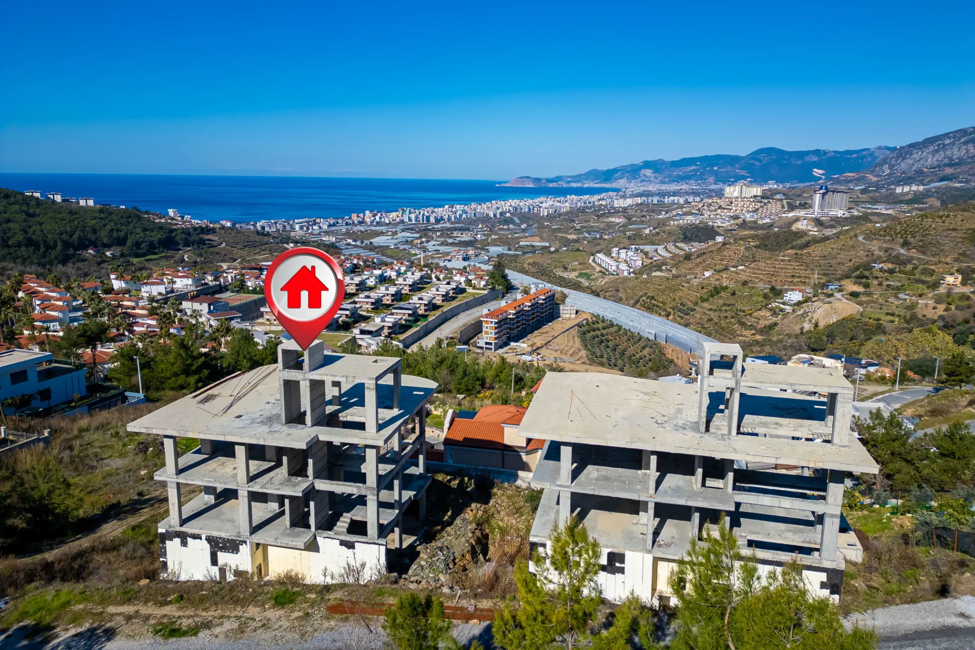 Antalya Alanya Kargıcak'ta Satılık Villa