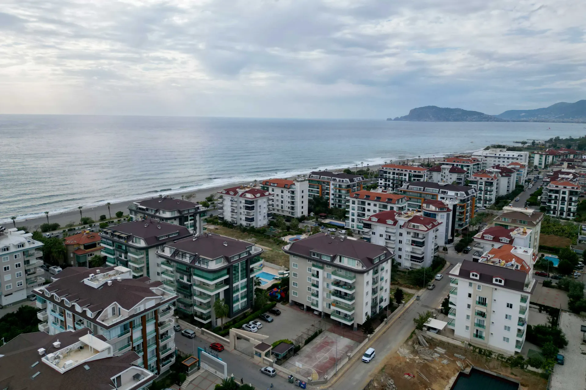 Квартира с видом на море в Аланье, Анталия