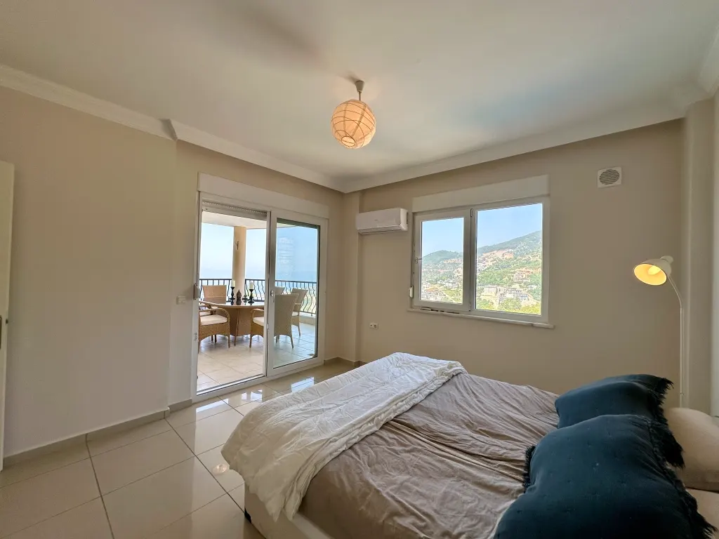 Hillside Bektaş – Muhteşem Deniz, Kale ve Dağ Manzaralı 2+1 Satılık Daire