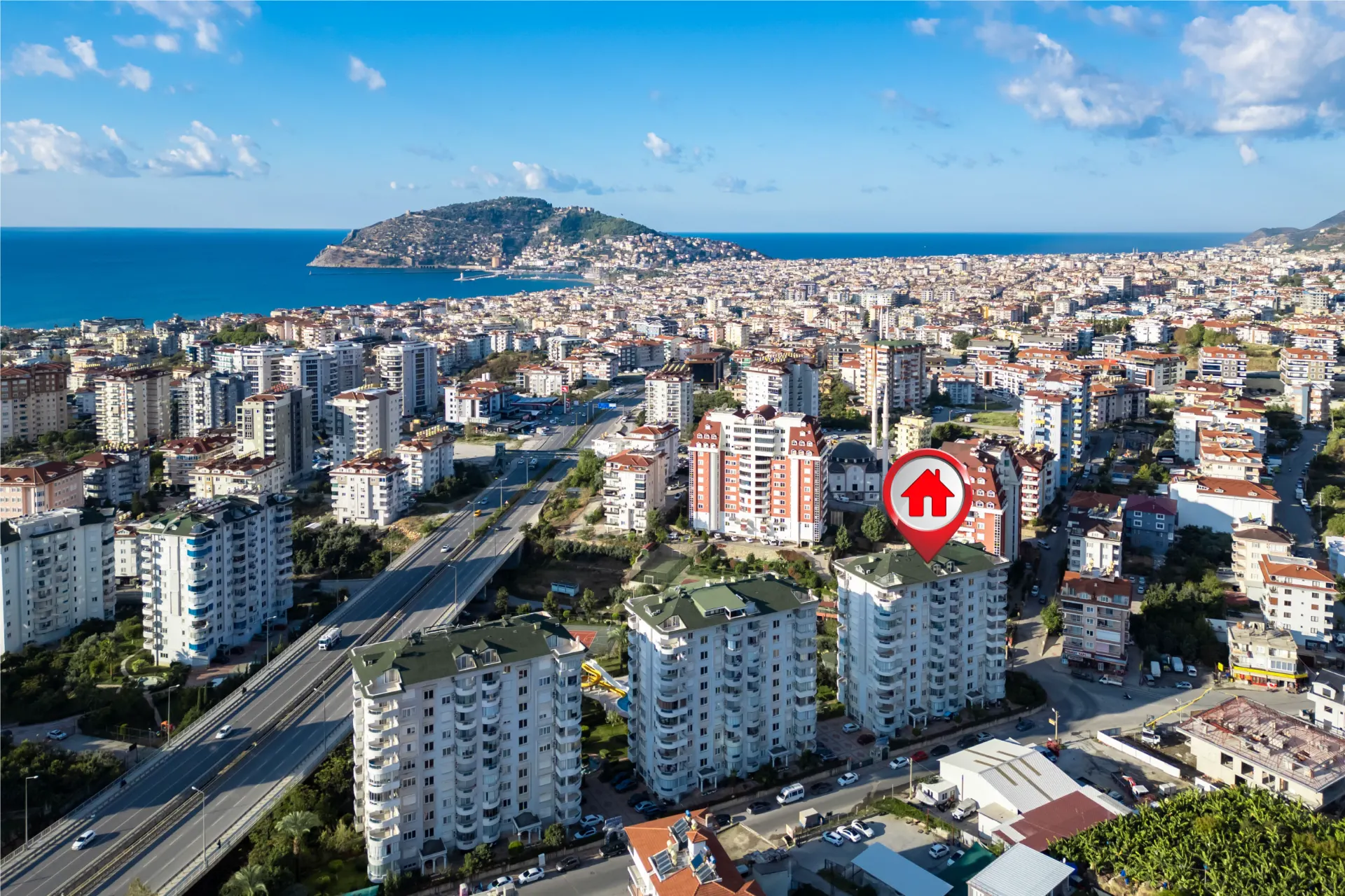 Antalya Alanya Cikcilli'de Satılık Daire