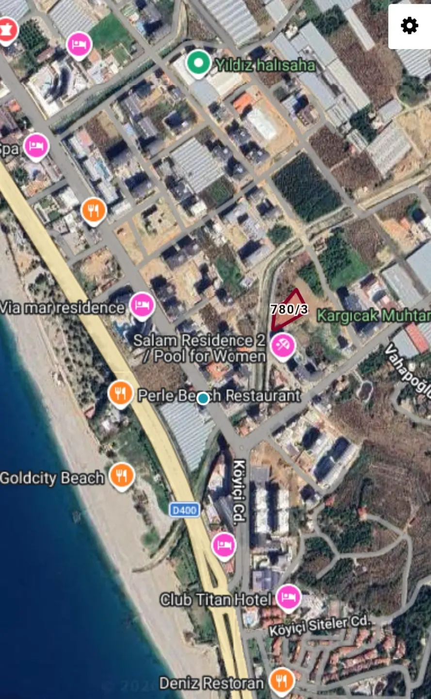 Antalya Alanya Kargıcak'ta Satılık Arsa