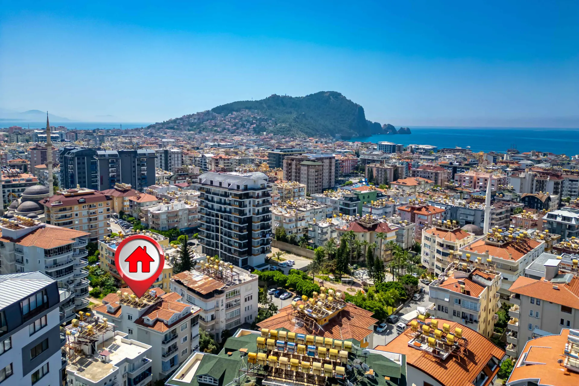 Dringender Verkauf 2+1 Wohnung in Alanya Saray