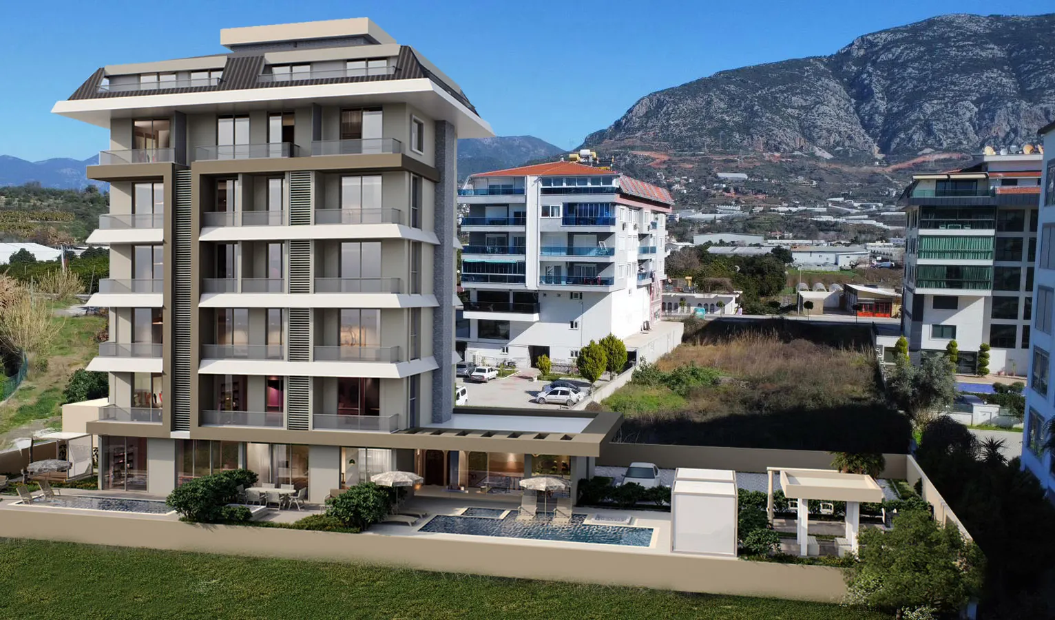 Kestel'de Yepyeni Butik Proje 'Solo Residence' Faizsiz Taksitle