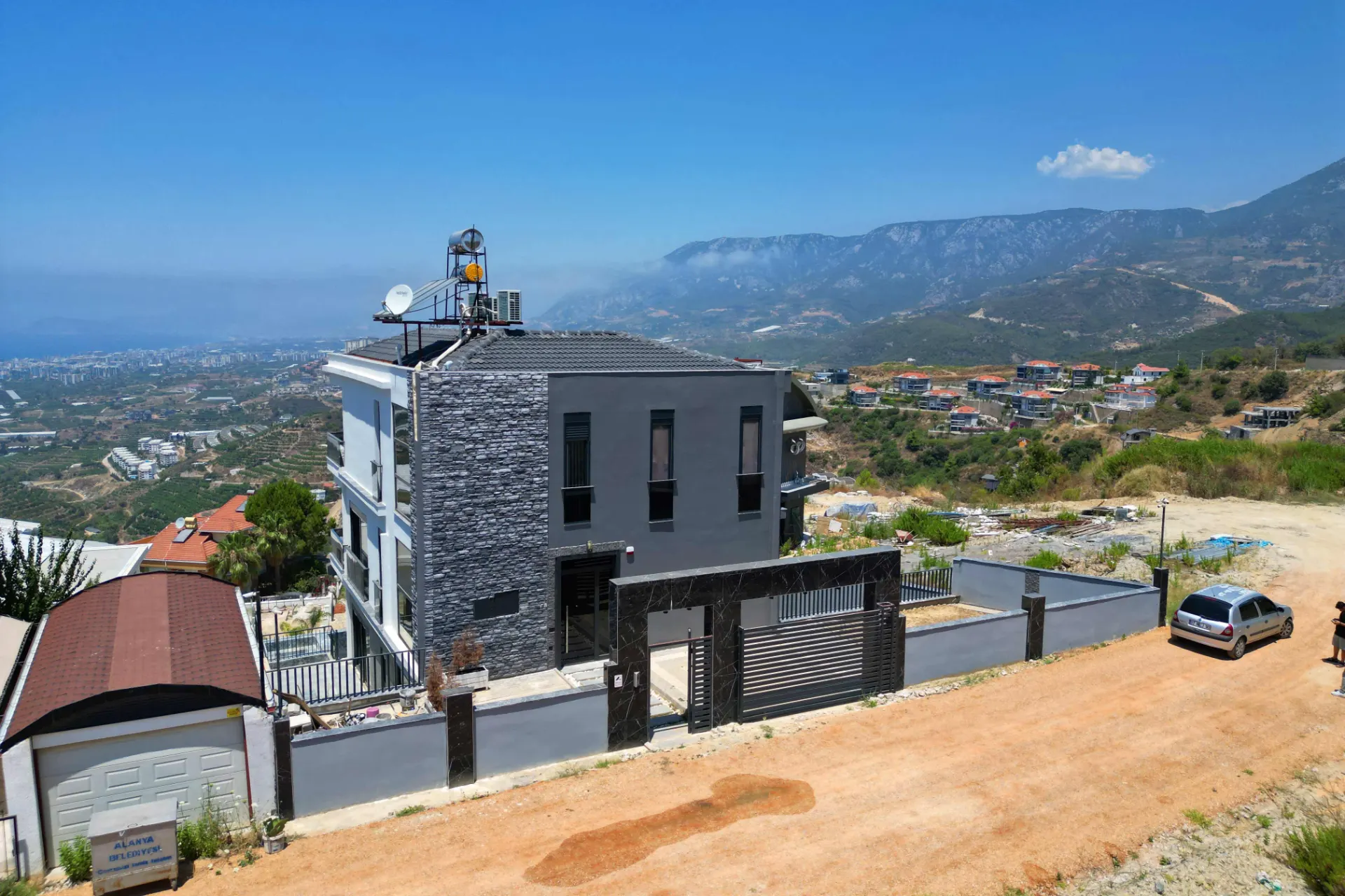 Alanya Kargıcak’ta Satılık 3+2  Deniz Manzaralı Villa