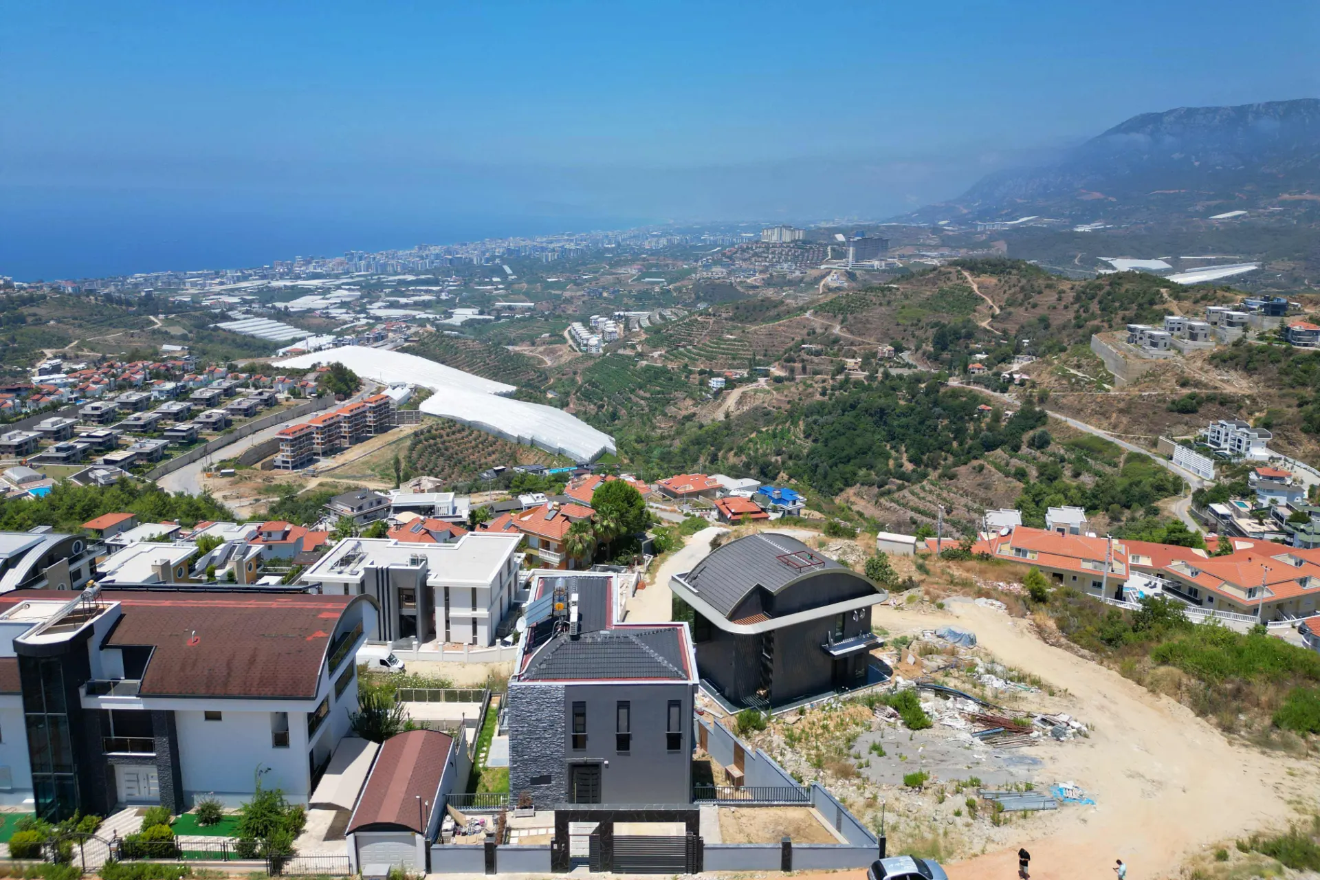 Alanya Kargıcak’ta Satılık 3+2  Deniz Manzaralı Villa