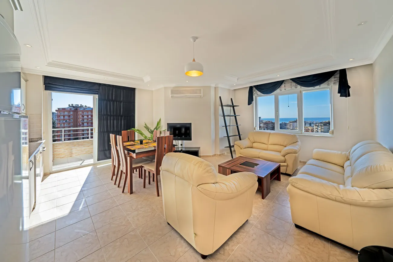 ALANYA TOSMUR’DA 2+1 EŞYALI MANZARALI DAİRE