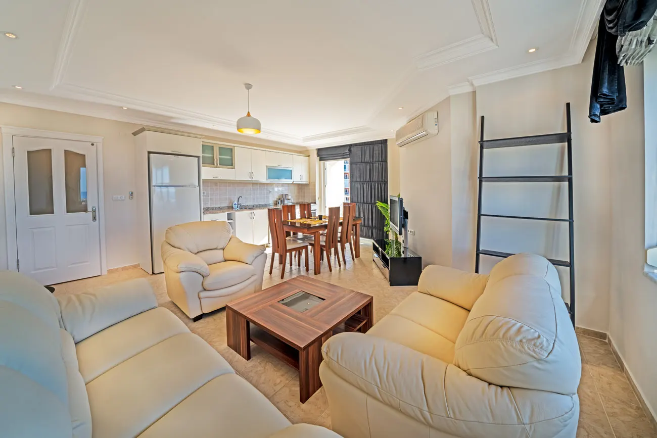 ALANYA TOSMUR’DA 2+1 EŞYALI MANZARALI DAİRE
