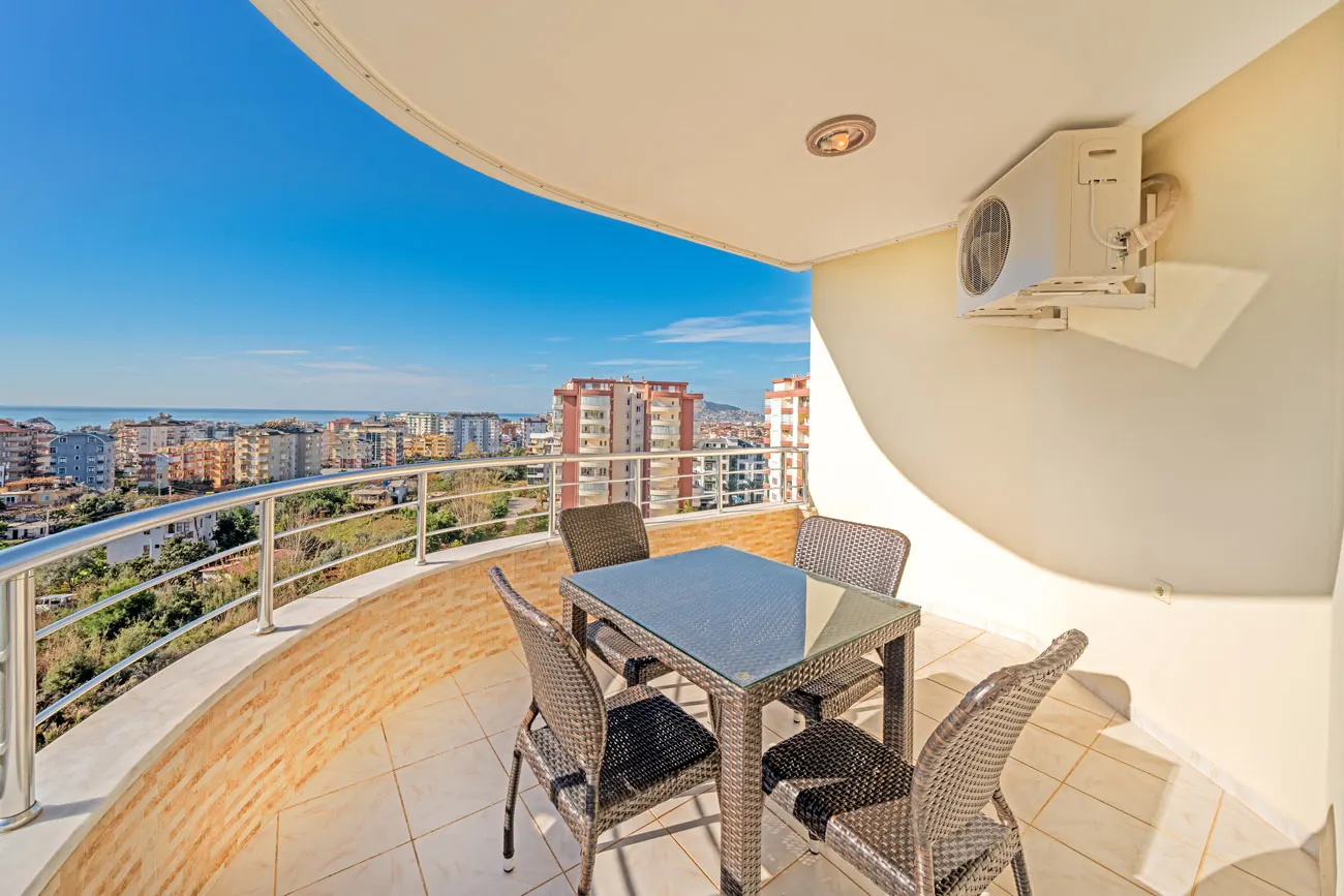 ALANYA TOSMUR’DA 2+1 EŞYALI MANZARALI DAİRE
