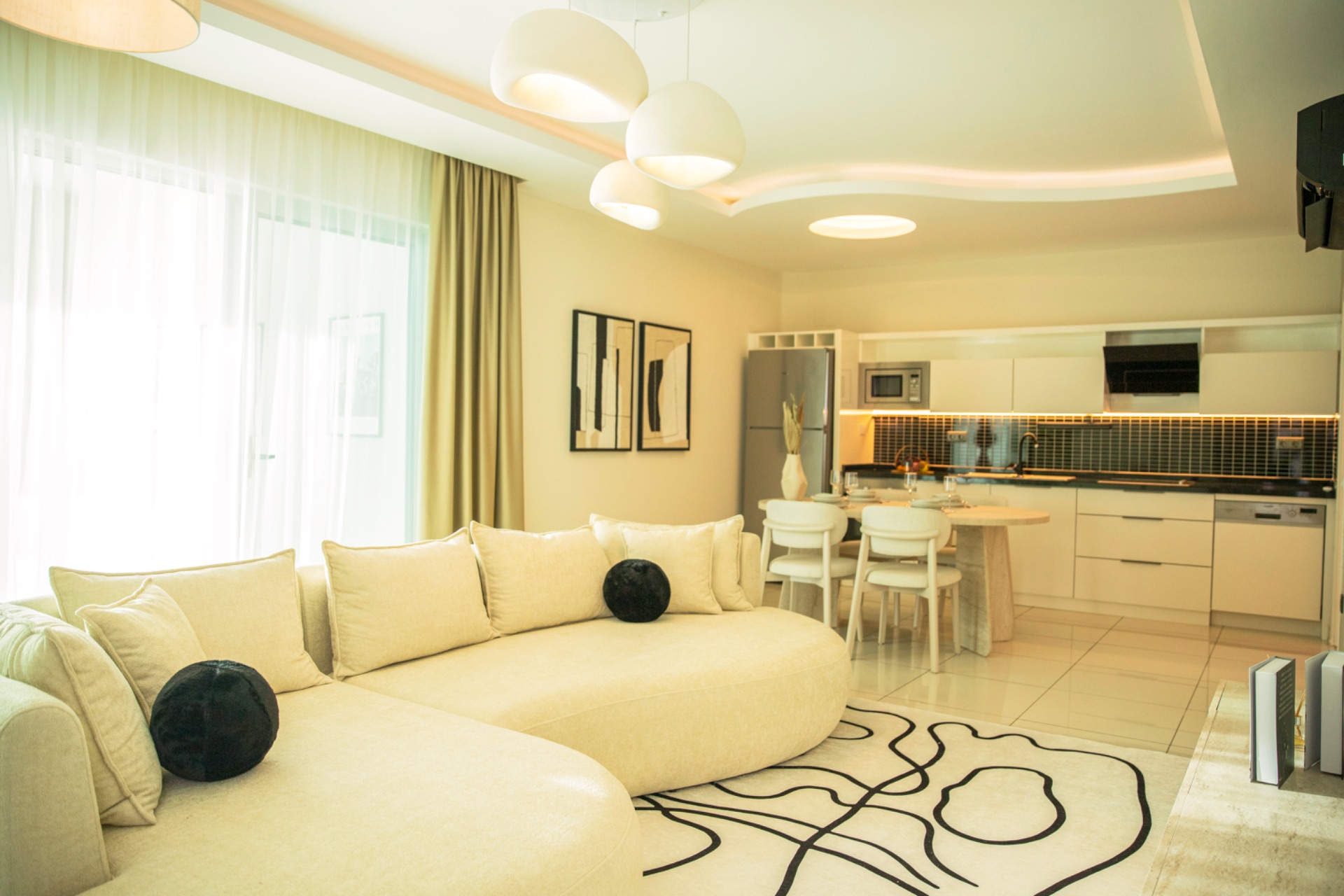 ALANYA KESTEL DENIZE SIFIR SATILIK 2 + 1 GENIŞ DAIRE