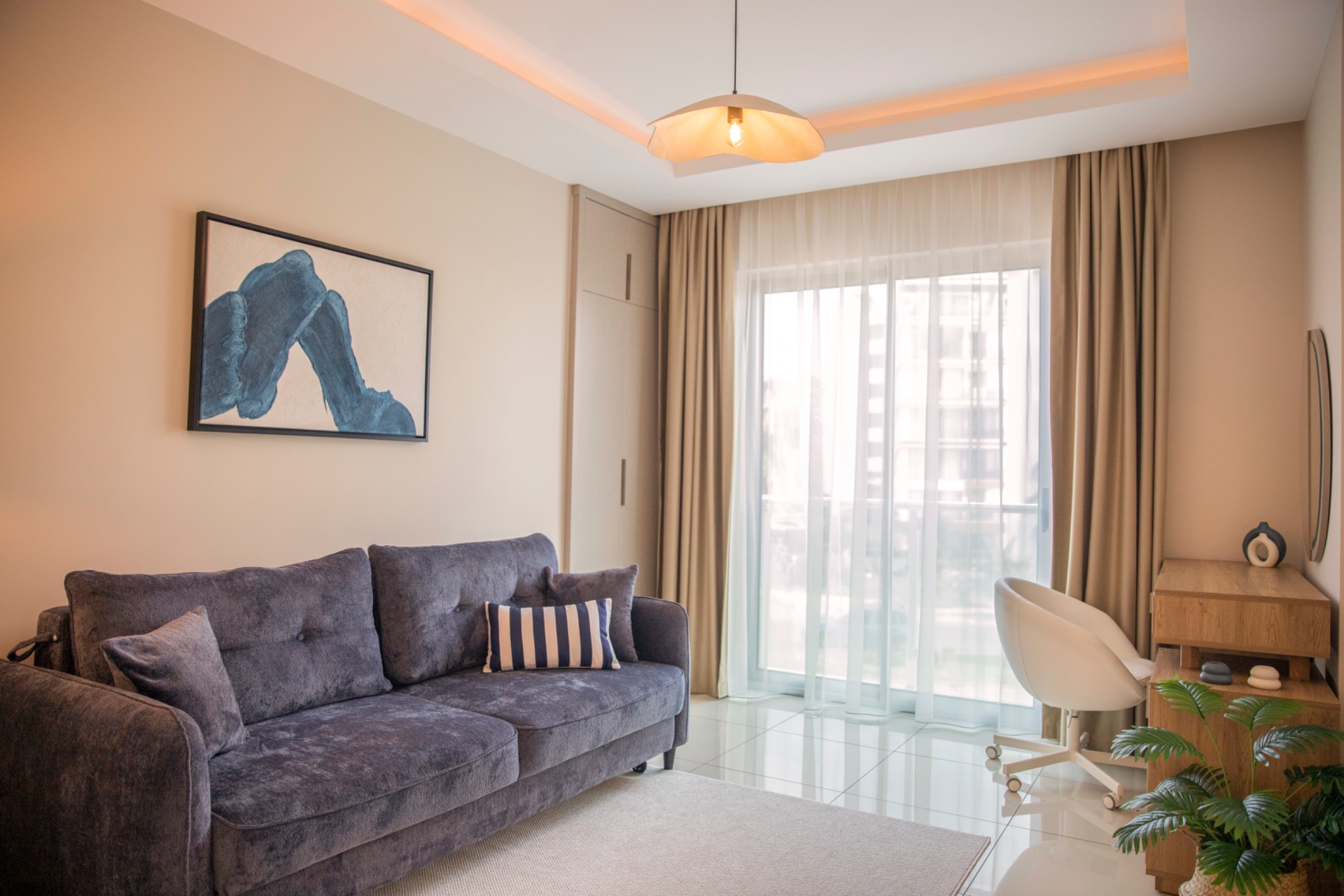 ALANYA KESTEL DENIZE SIFIR SATILIK 2 + 1 GENIŞ DAIRE