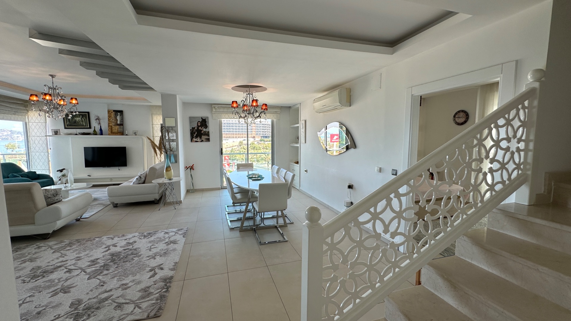 ALANYA KESTEL DENİZE SIFIR SATILIK 4+1 DUBLEKS DAİRE  FULL MAZARALI