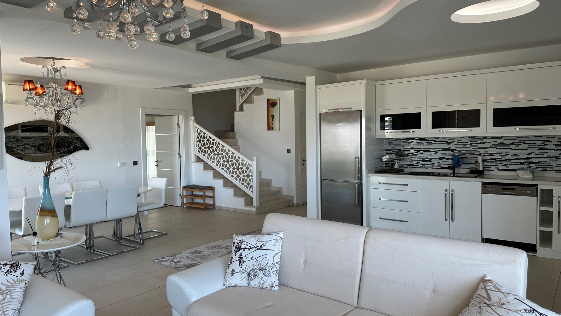 ALANYA KESTEL DENİZE SIFIR SATILIK 4+1 DUBLEKS DAİRE  FULL MAZARALI