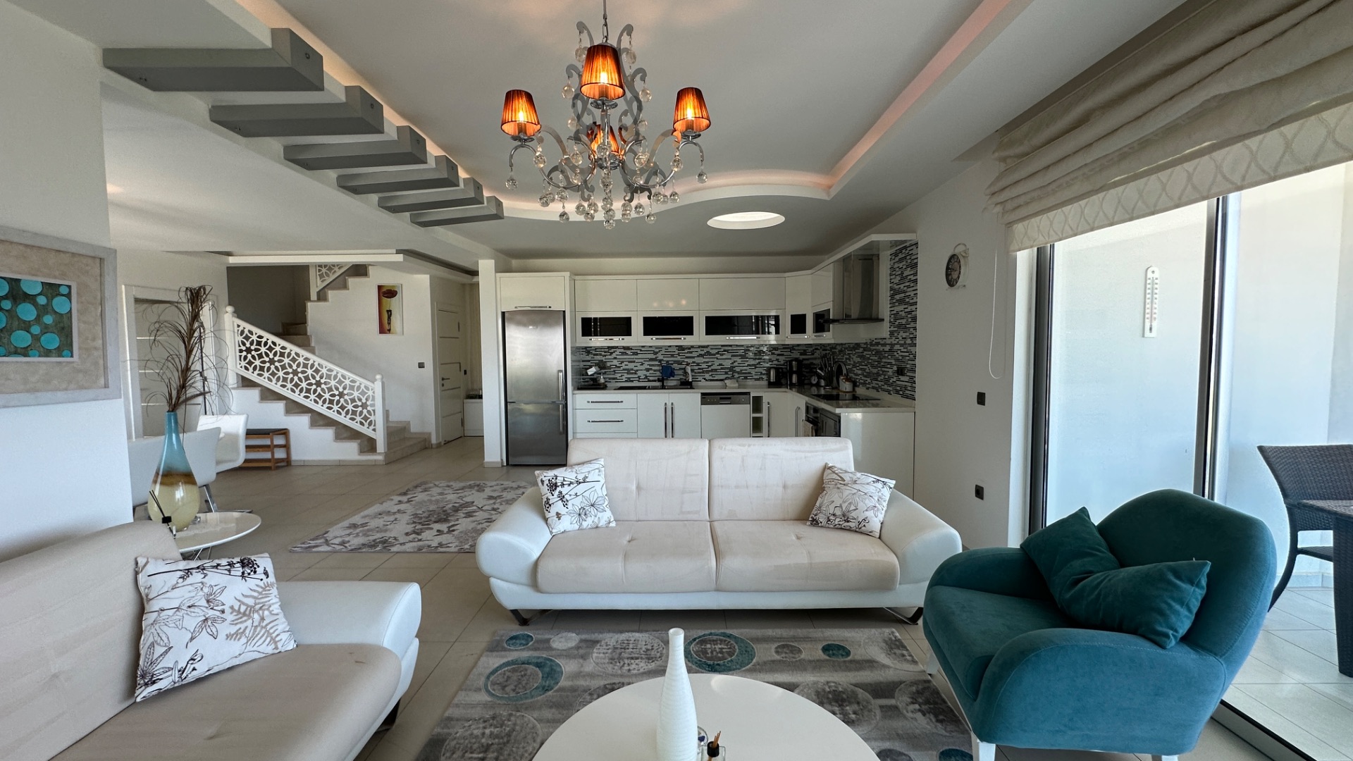 ALANYA KESTEL DENİZE SIFIR SATILIK 4+1 DUBLEKS DAİRE  FULL MAZARALI