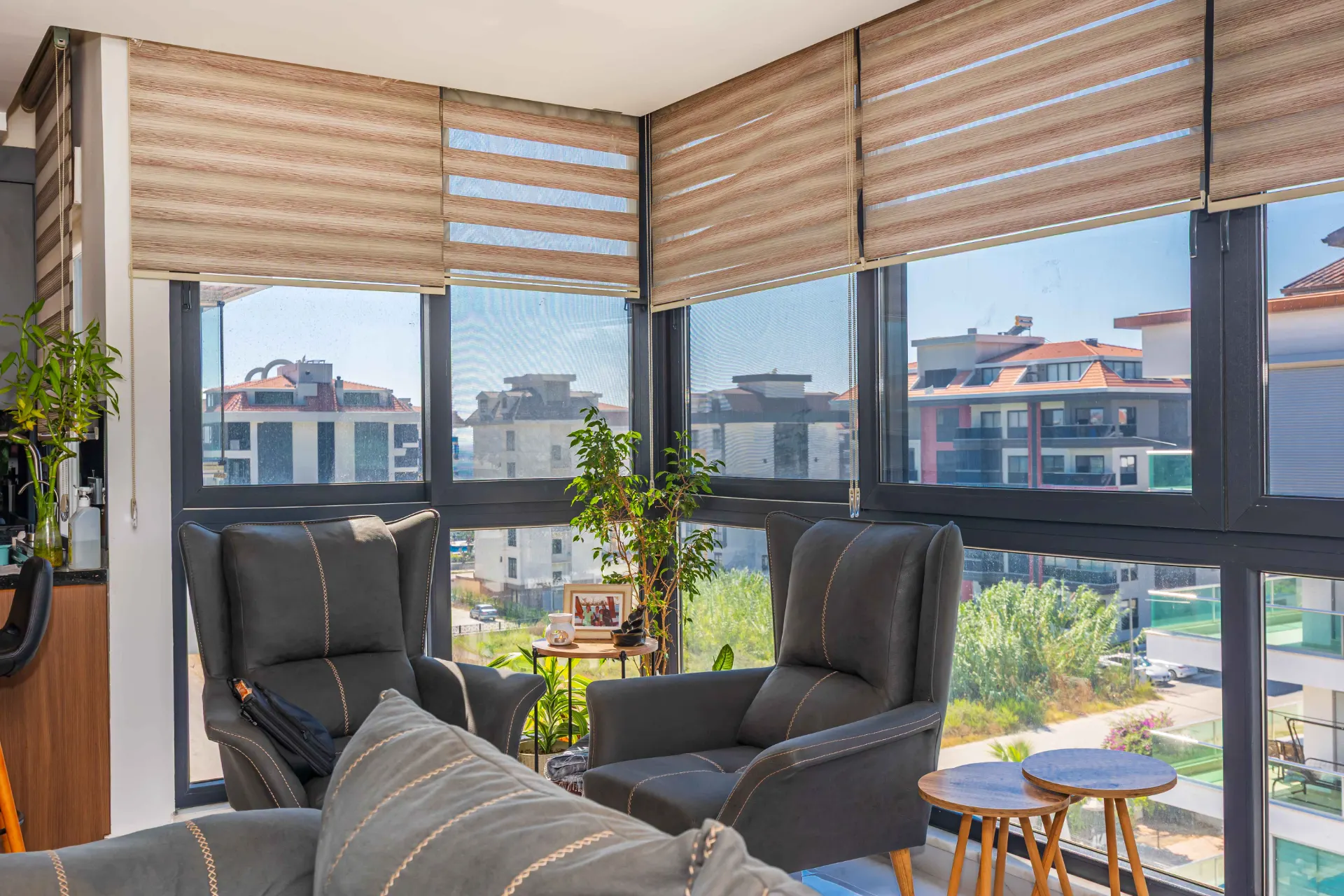 Lüks 4+1 Daire Satılık Alanya Deniz Manzaralı