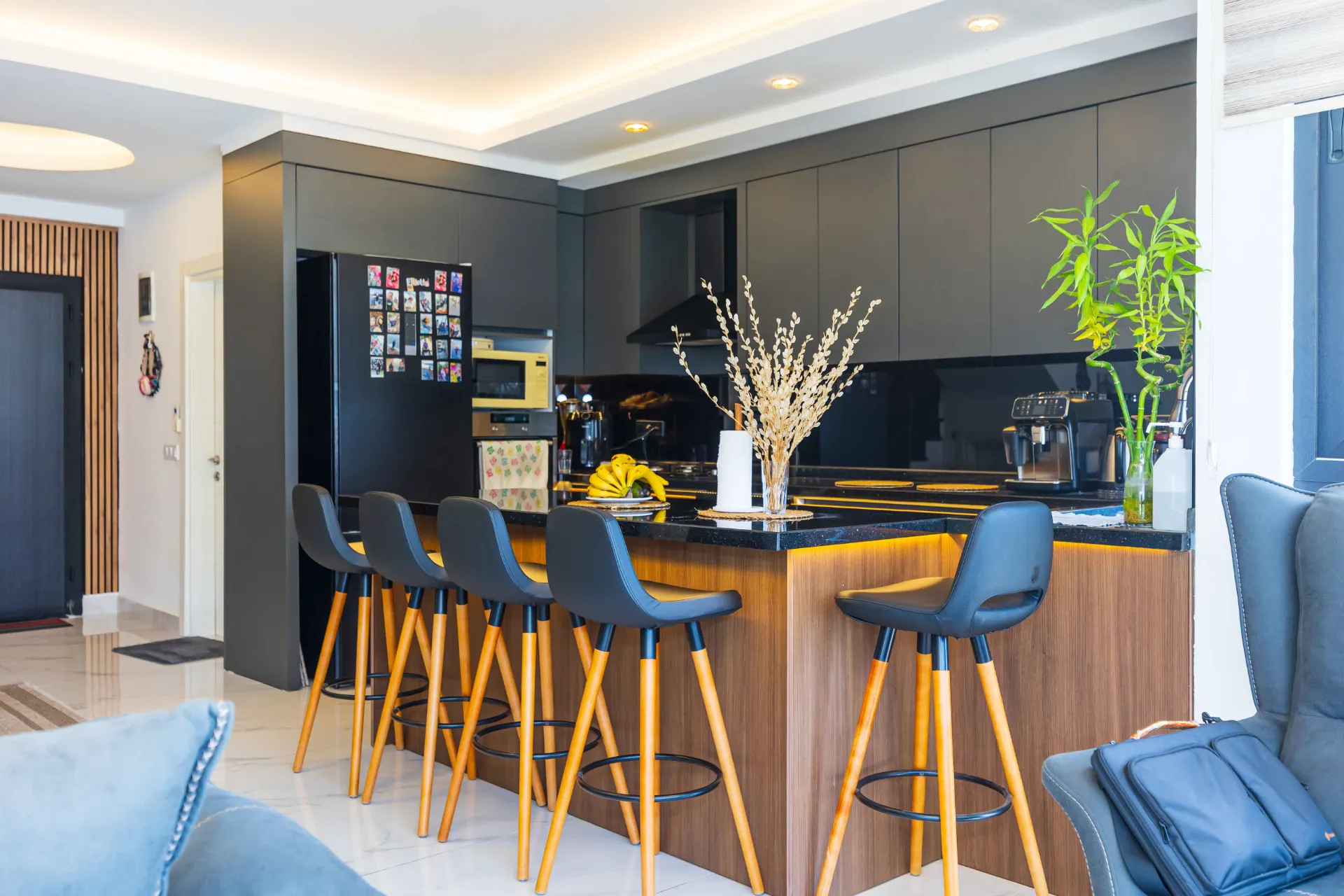 Lüks 4+1 Daire Satılık Alanya Deniz Manzaralı