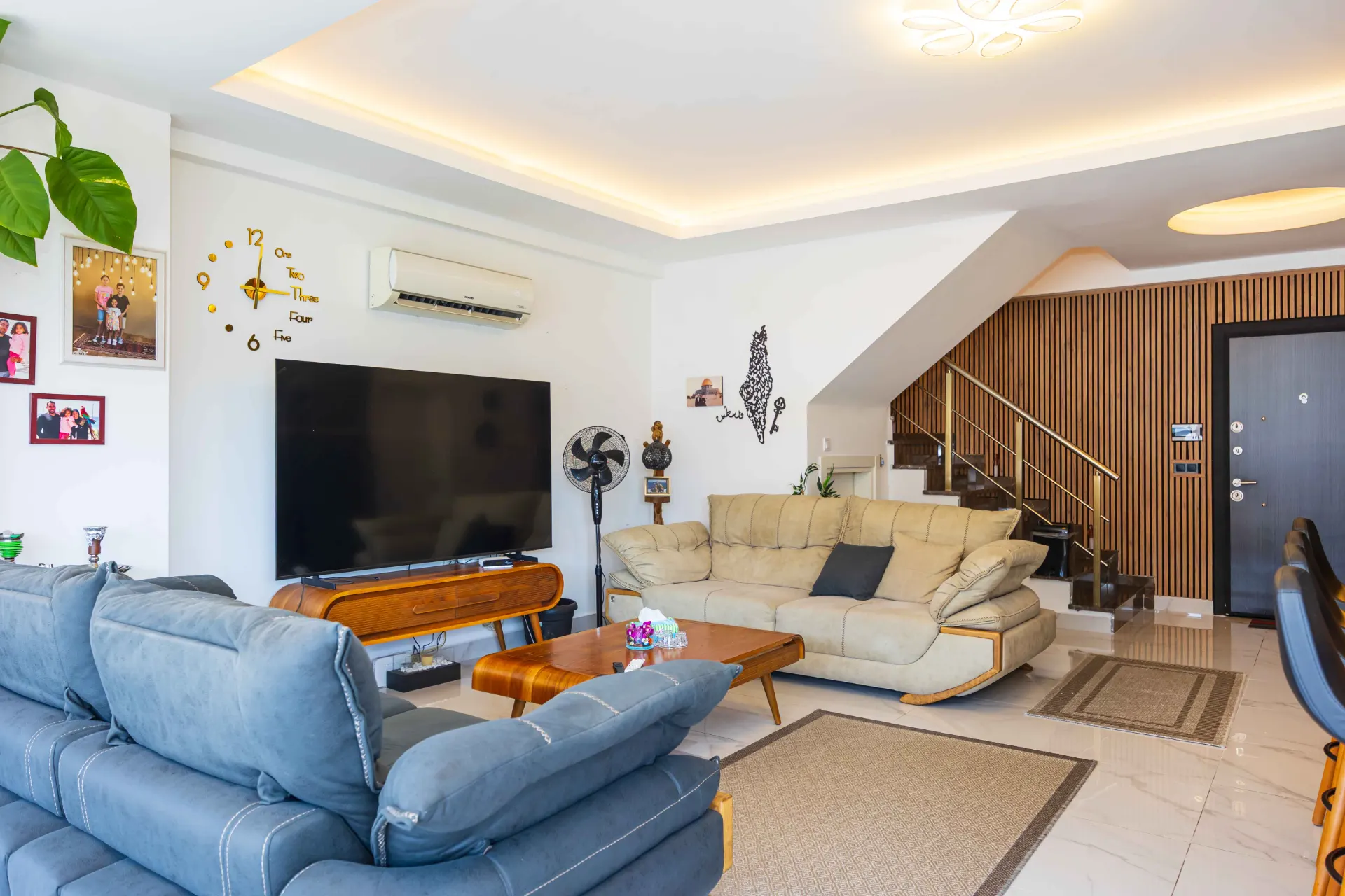 Lüks 4+1 Daire Satılık Alanya Deniz Manzaralı