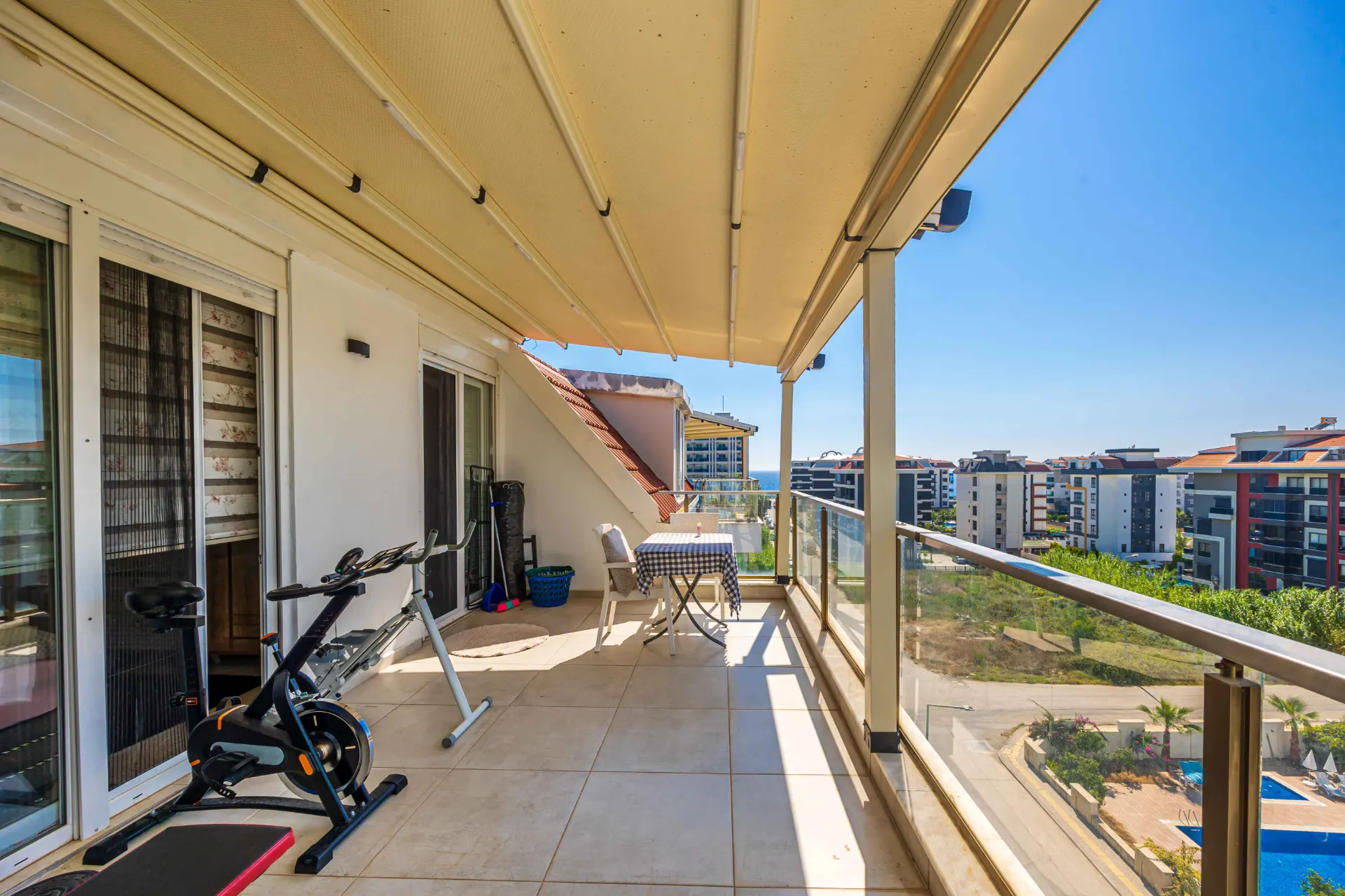 Lüks 4+1 Daire Satılık Alanya Deniz Manzaralı