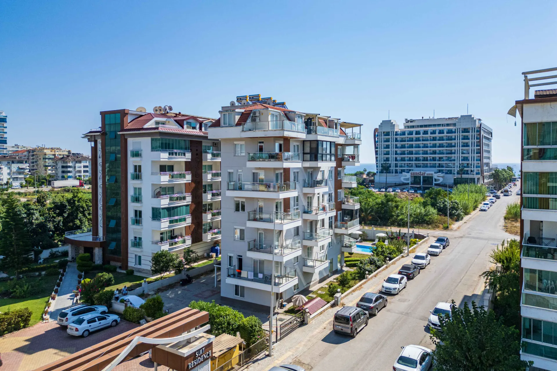 Lüks 4+1 Daire Satılık Alanya Deniz Manzaralı