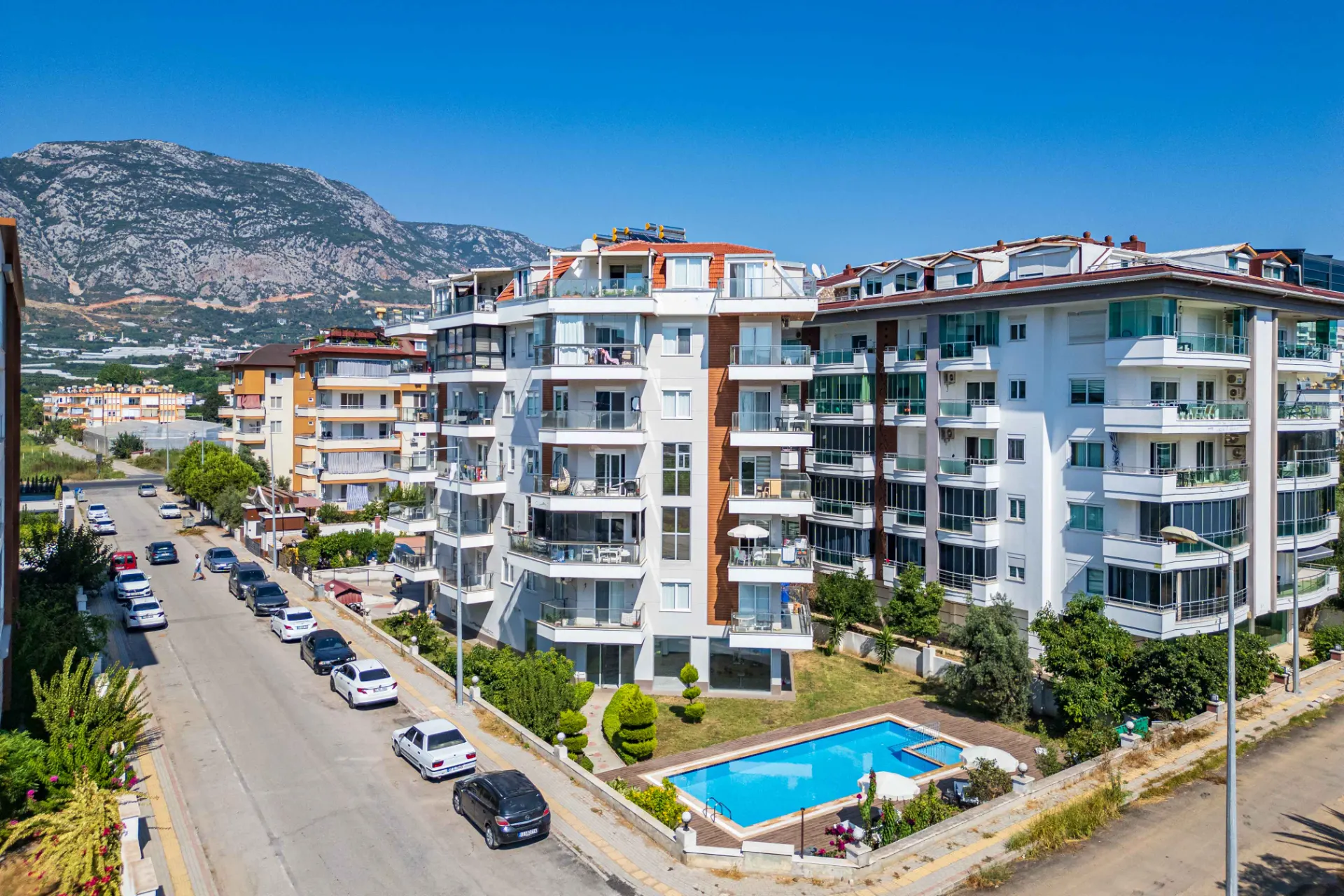 Lüks 4+1 Daire Satılık Alanya Deniz Manzaralı