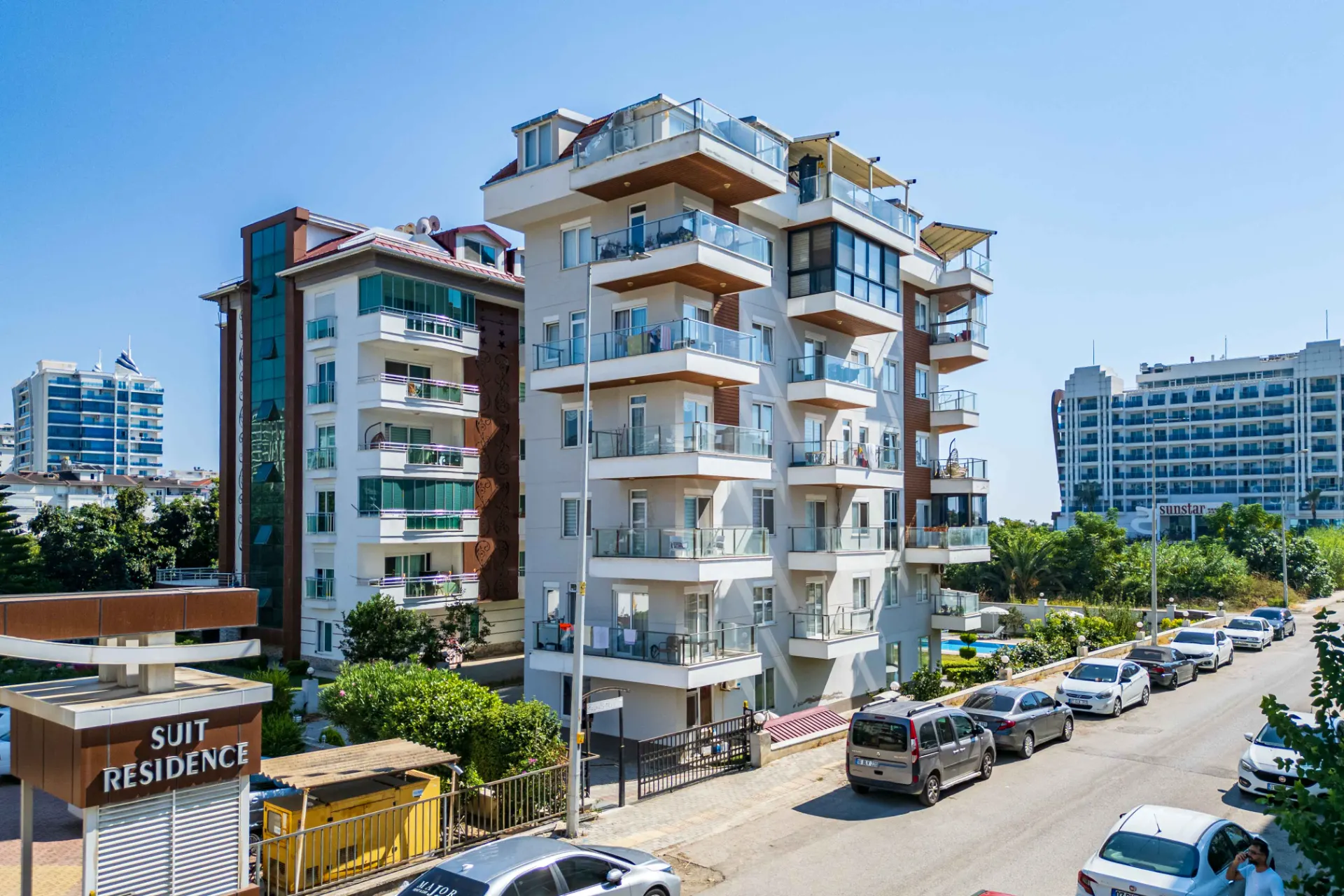 Lüks 4+1 Daire Satılık Alanya Deniz Manzaralı