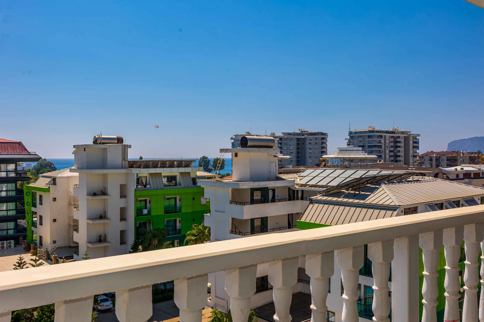 Antalya Alanya'da Deniz Manzaralı Satılık 2+1 Daire