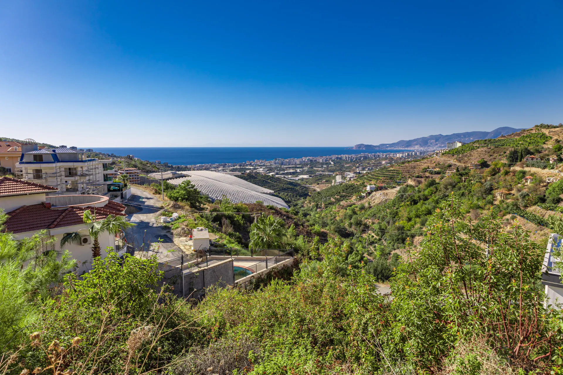 Antalya Alanya Kargıcak'ta Satılık Villa İmarlı Arsa